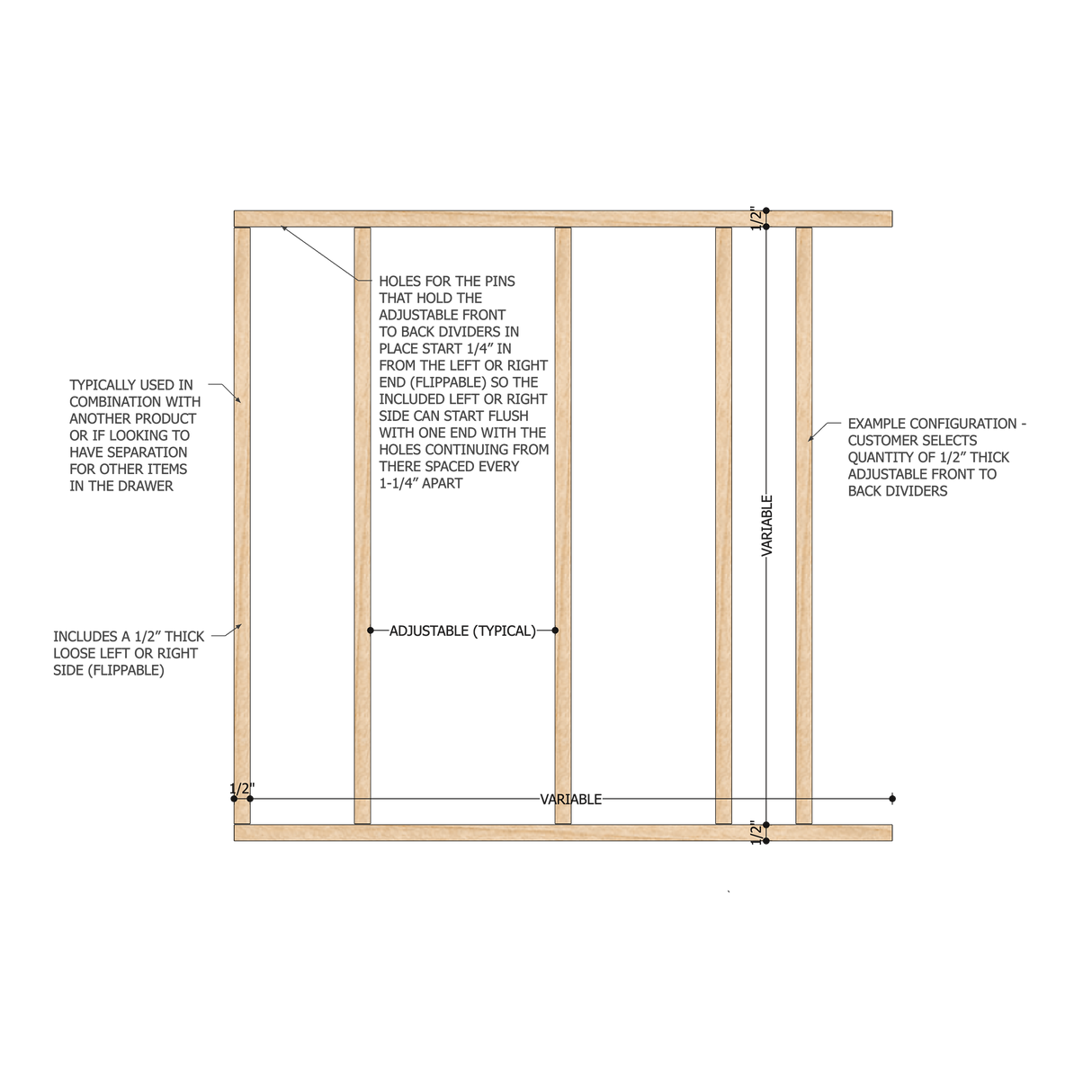 The Flex - One Side Open