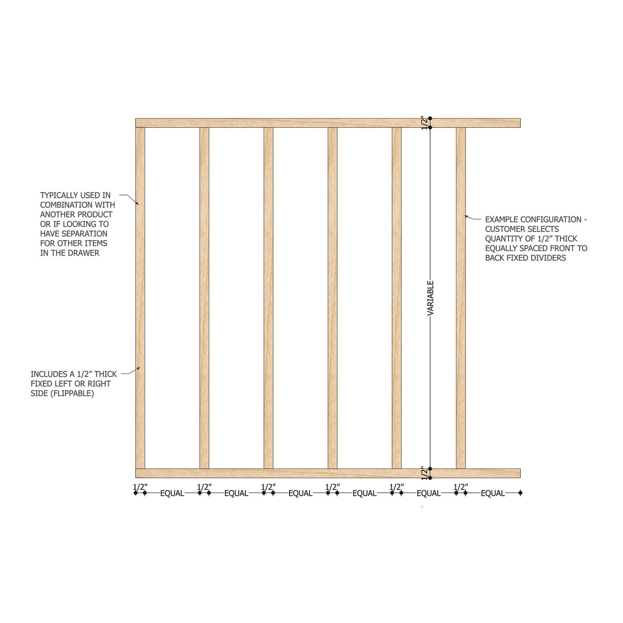 The Orderly - One Side Open