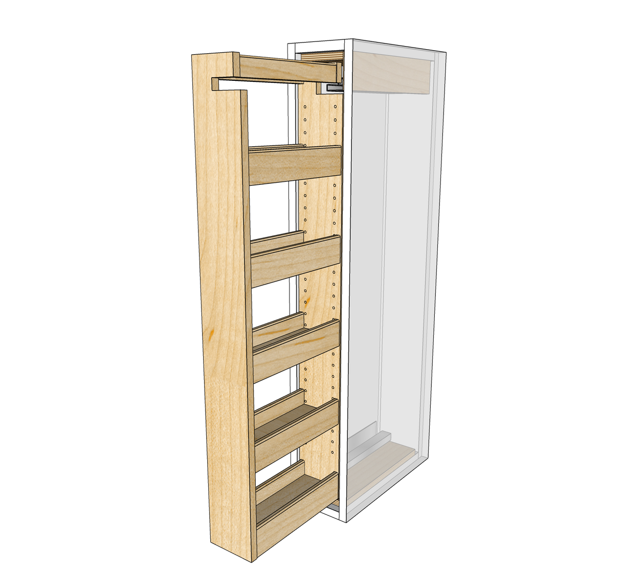 Pull Out Shelf Organizer