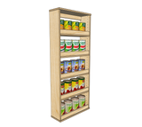Behind-the-Door Can Rack
